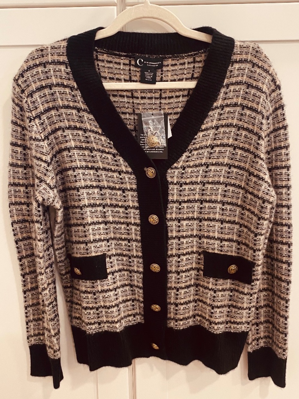 Bloomingdale’s cashmere cardigan
